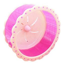 Vi.yo Hamster Silent Runner Ruedas Juguete para Mascota , plástico, Rosa, diameter 16cm